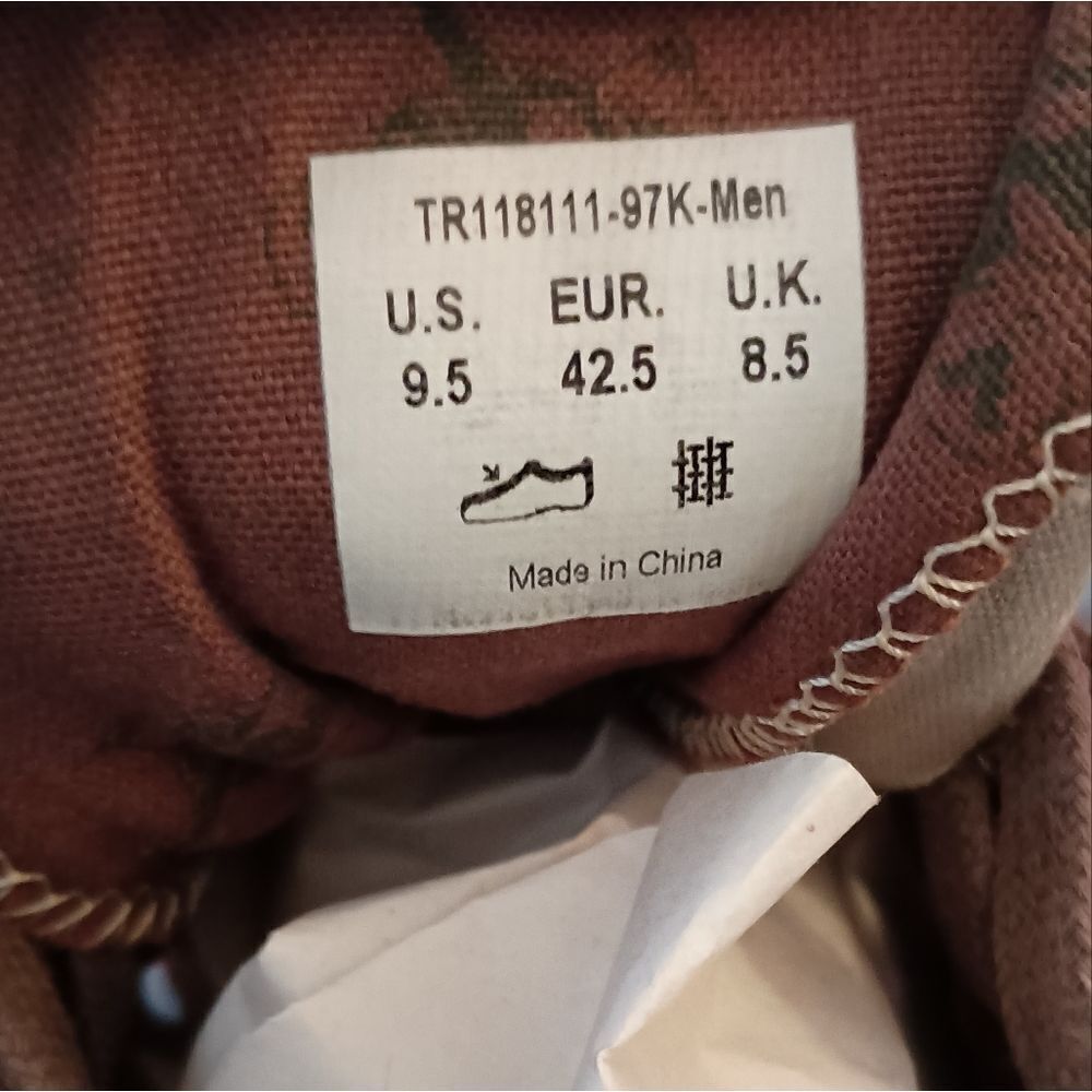 True Religion Canvas Sneakers Fold Over Gray/Army High Tops Mens Sz 9.5 PREOWNED - Picture 5 of 6